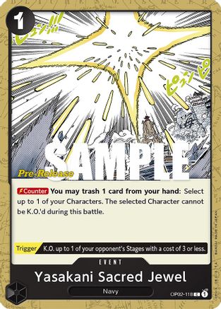 Yasakani Sacred Jewel (OP02-118) - Common