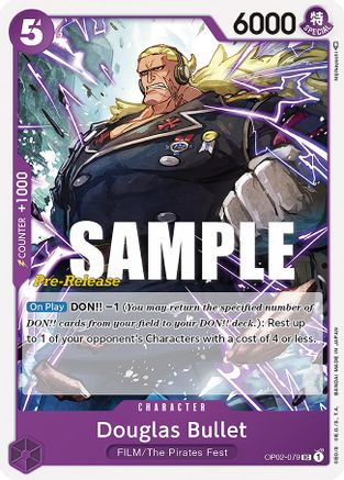 Douglas Bullet (OP02-079) - Uncommon