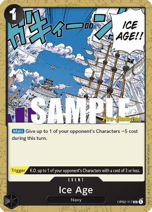 Ice Age (OP02-117) - Uncommon