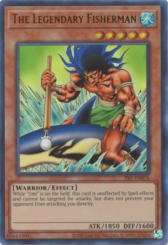 The Legendary Fisherman (PSV-EN076) - Ultra Rare