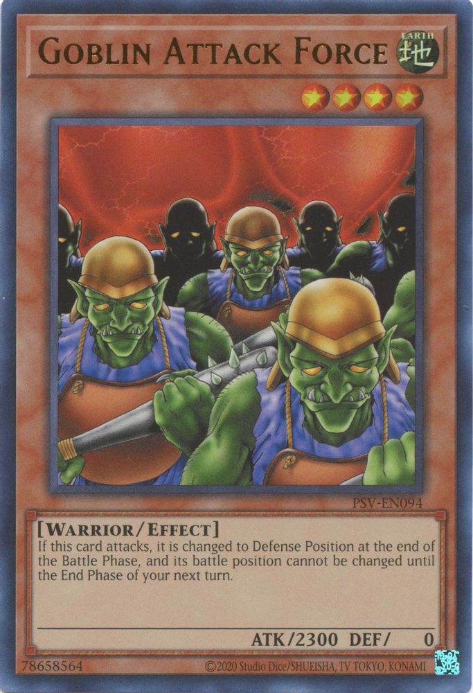 Goblin Attack Force (PSV-EN094) - Ultra Rare