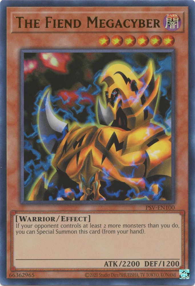 The Fiend Megacyber (PSV-EN100) - Ultra Rare
