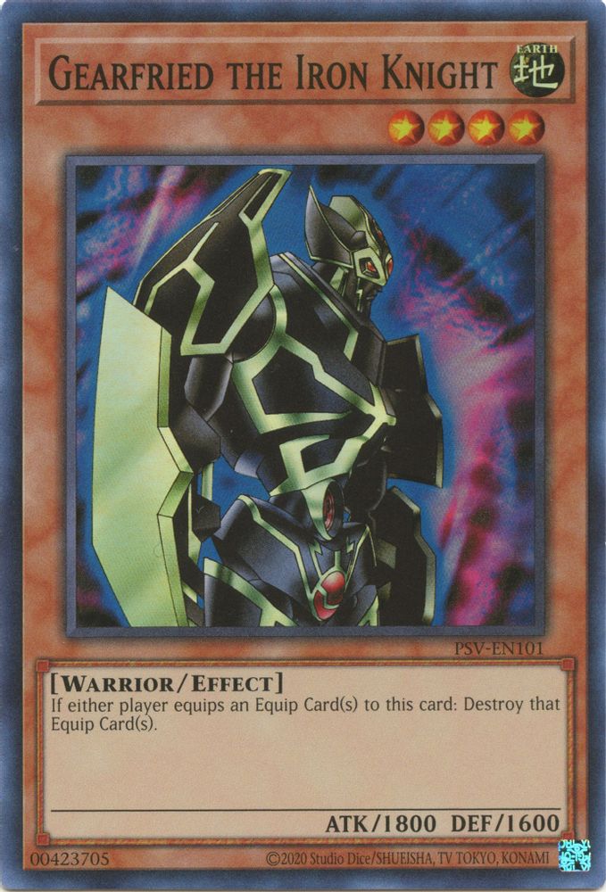 Gearfried the Iron Knight (PSV-EN101) - Super Rare