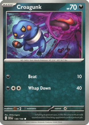 Croagunk 130  - Common