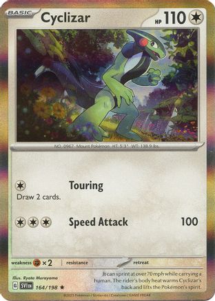 Cyclizar 164/198  - Holofoil - Rare