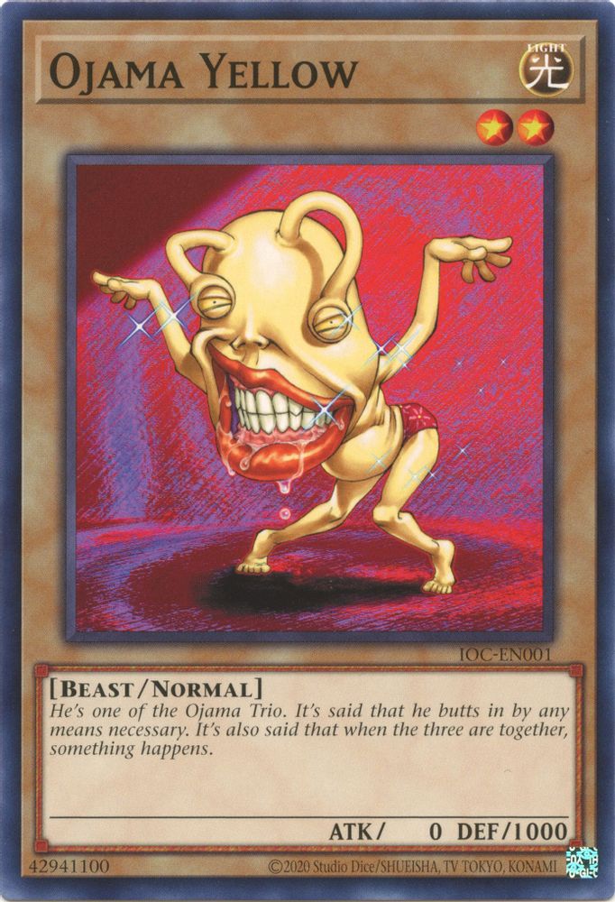 Ojama Yellow (IOC-EN001) - Common