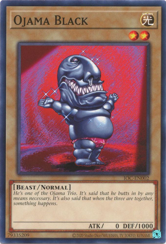 Ojama Black (IOC-EN002) - Common