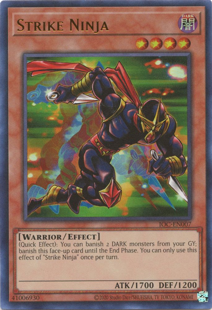 Strike Ninja (IOC-EN007) - Ultra Rare