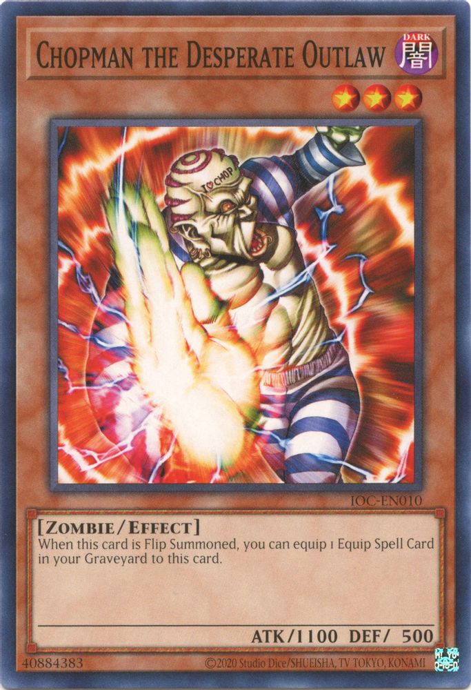 Chopman the Desperate Outlaw (IOC-EN010) - Common