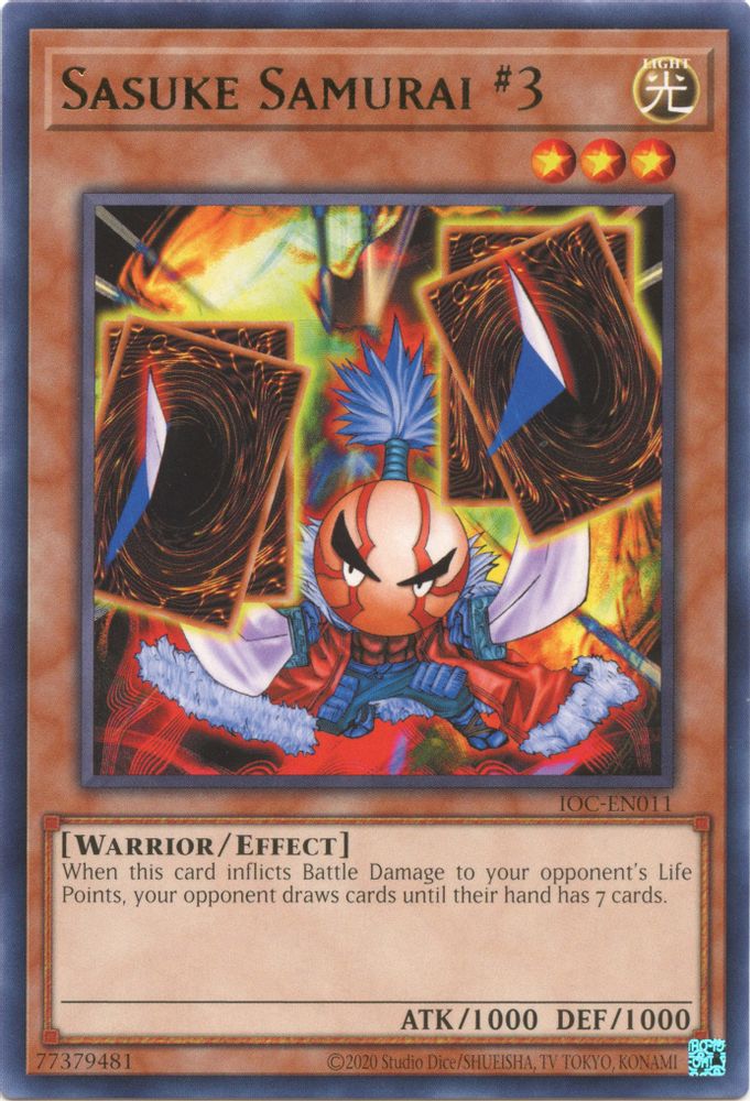 Sasuke Samurai #3 (IOC-EN011) - Rare