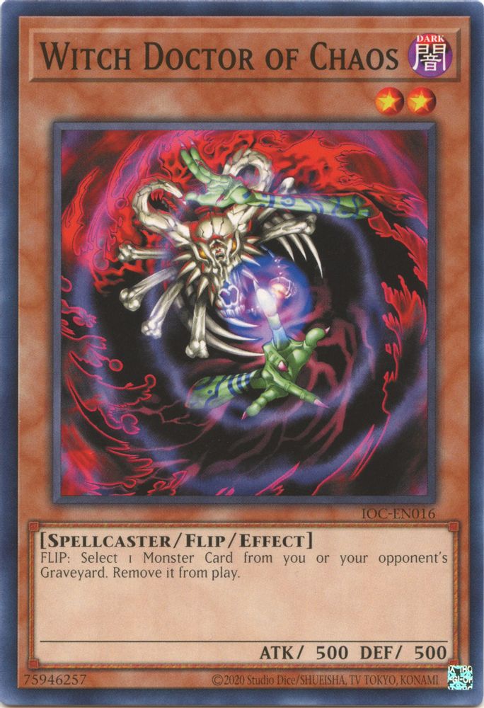 Witch Doctor of Chaos (IOC-EN016) - Common