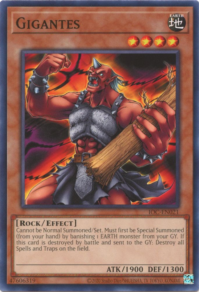 Gigantes (IOC-EN021) - Common