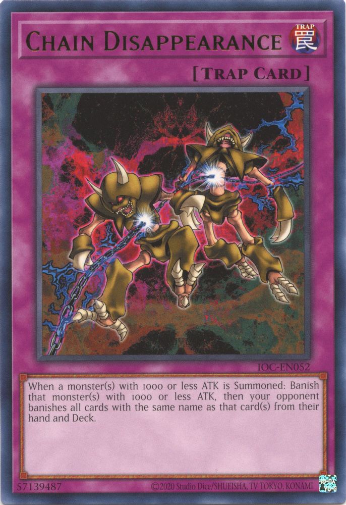 Chain Disappearance (IOC-EN052) - Rare