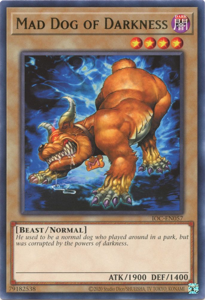 Mad Dog of Darkness (25e anniversaire) [IOC-EN057] Rare 