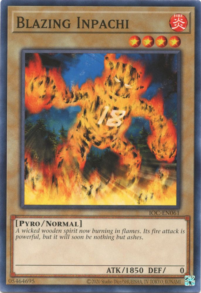 Blazing Inpachi (25e anniversaire) [IOC-EN061] Commun 