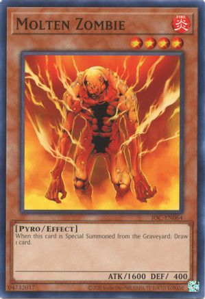 Molten Zombie (IOC-EN064) - Common