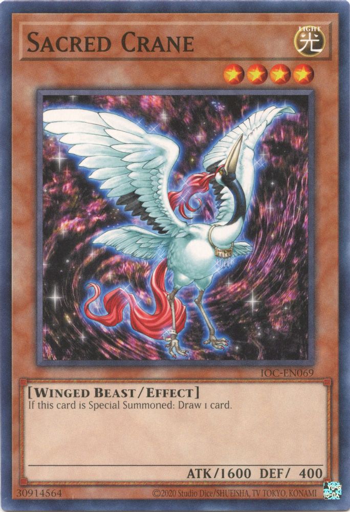 Sacred Crane (IOC-EN069) - Common