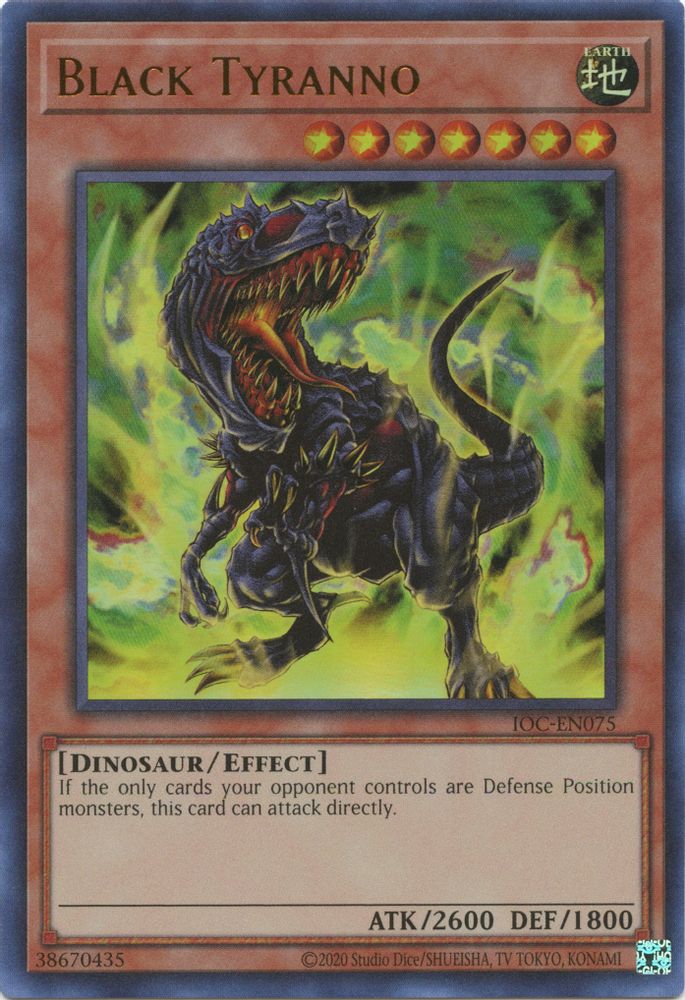 Black Tyranno (IOC-EN075) - Ultra Rare