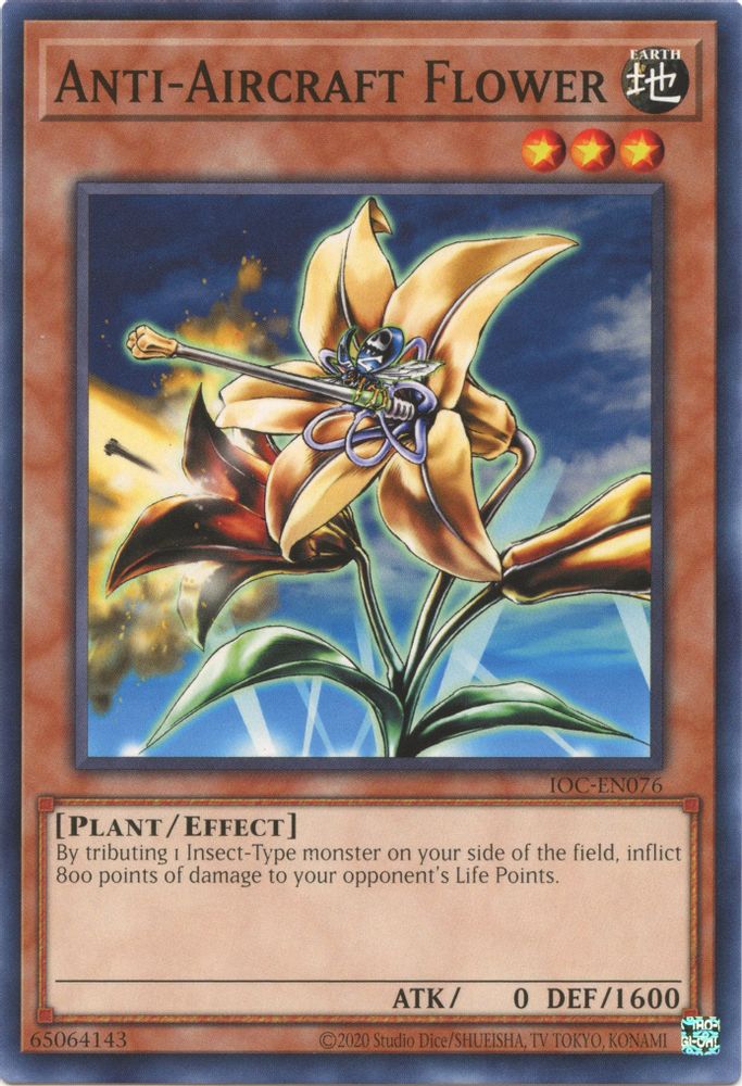 Anti-Aircraft Flower (IOC-EN076) - Common