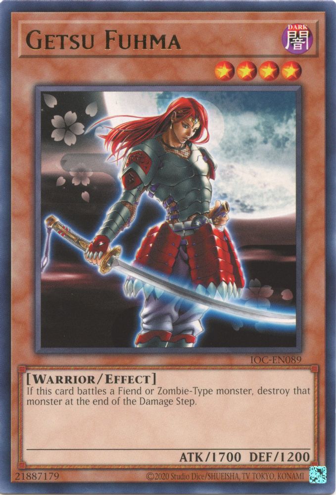 Getsu Fuhma (25e anniversaire) [IOC-EN089] Rare 