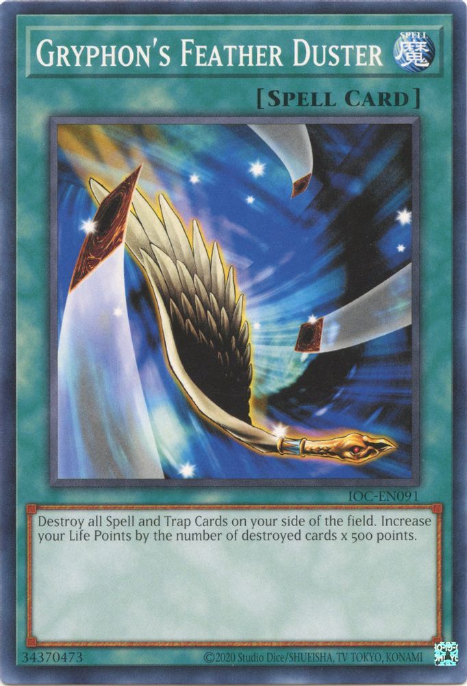 Gryphon's Feather Duster (IOC-EN091) - Common