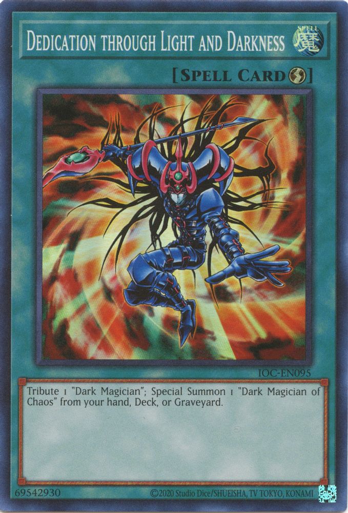 Dedication Through Light and Darkness (IOC-EN095) - Super Rare