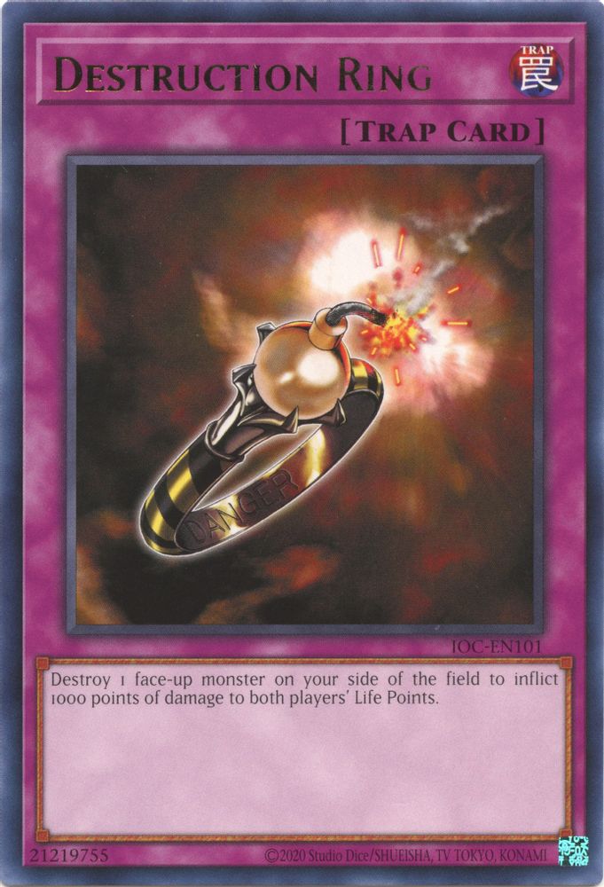 Destruction Ring (IOC-EN101) - Rare
