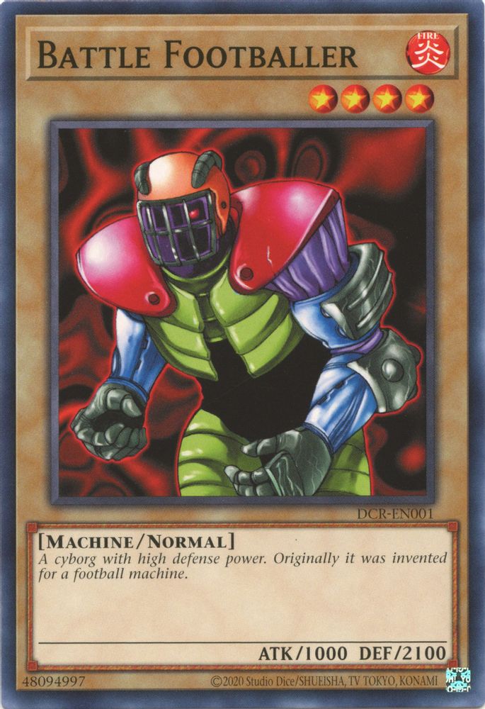 Battle Footballer (DCR-EN001) - Common