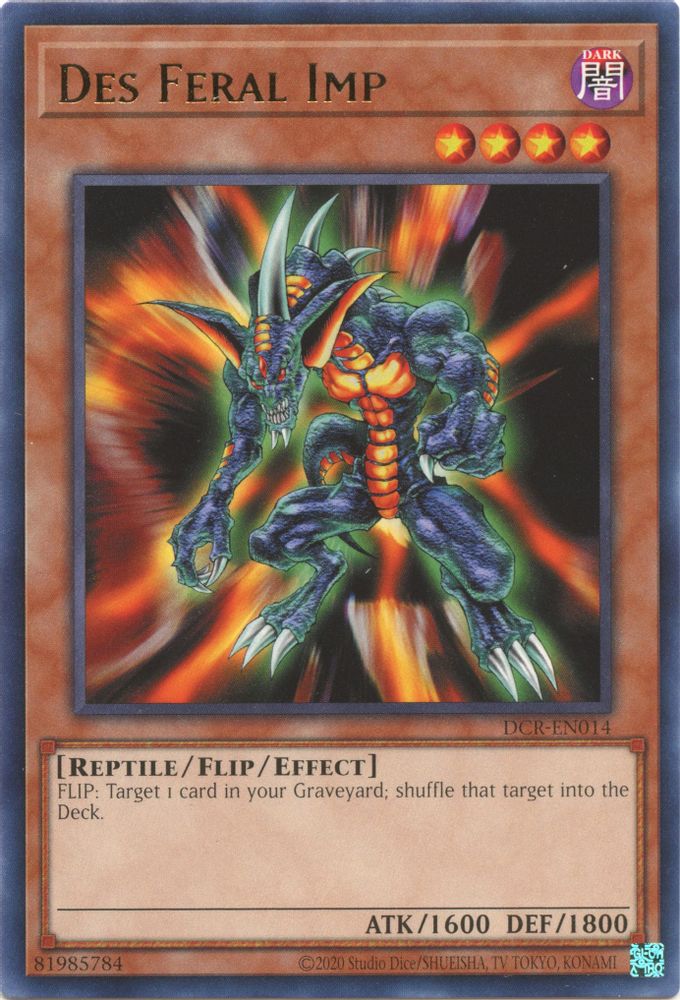 Des Feral Imp (DCR-EN014) - Rare