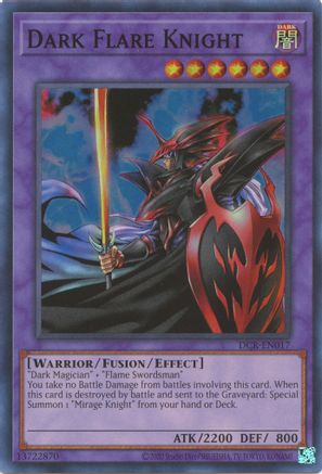 Dark Flare Knight (25e anniversaire) [DCR-EN017] Super Rare 