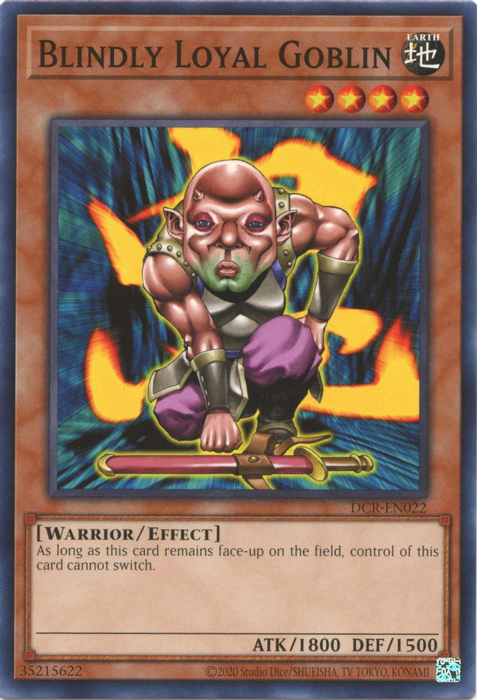 Blindly Loyal Goblin (DCR-EN022) - Common