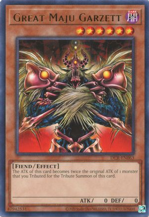 Grand Maju Garzett (25e anniversaire) [DCR-EN063] Rare 