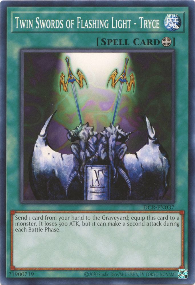 Twin Swords of Flashing Light - Tryce (DCR-EN037) - Common