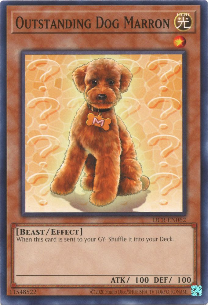 Outstanding Dog Marron (DCR-EN062) - Common