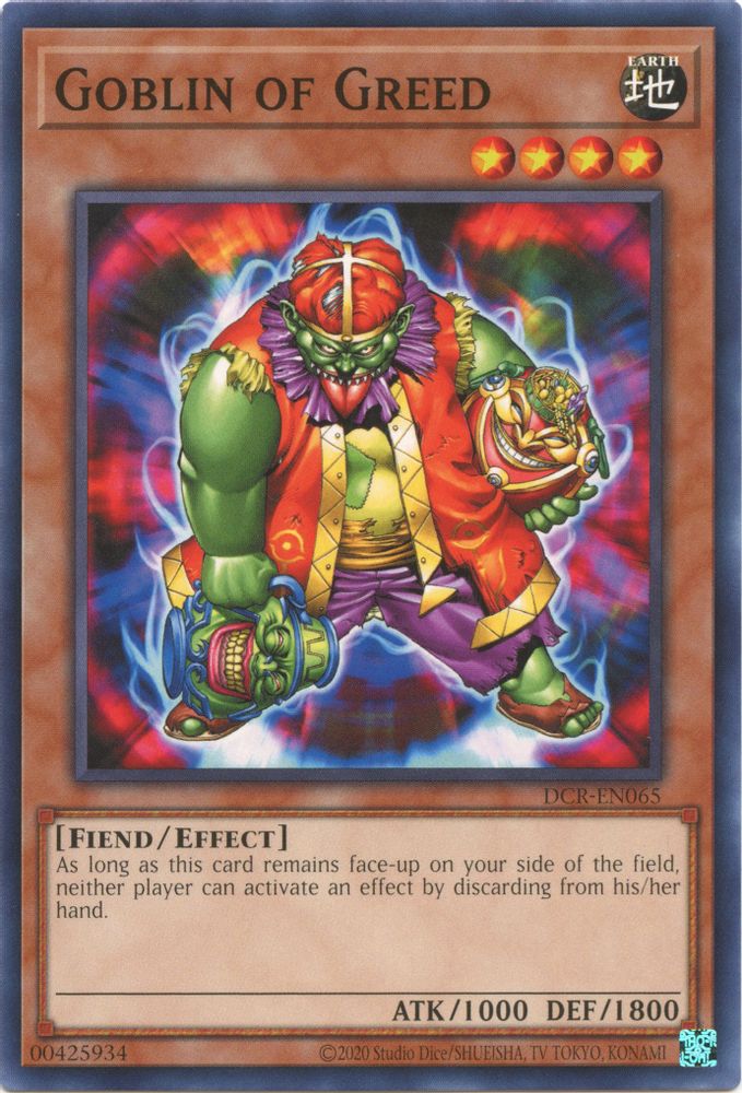 Goblin of Greed (DCR-EN065) - Common