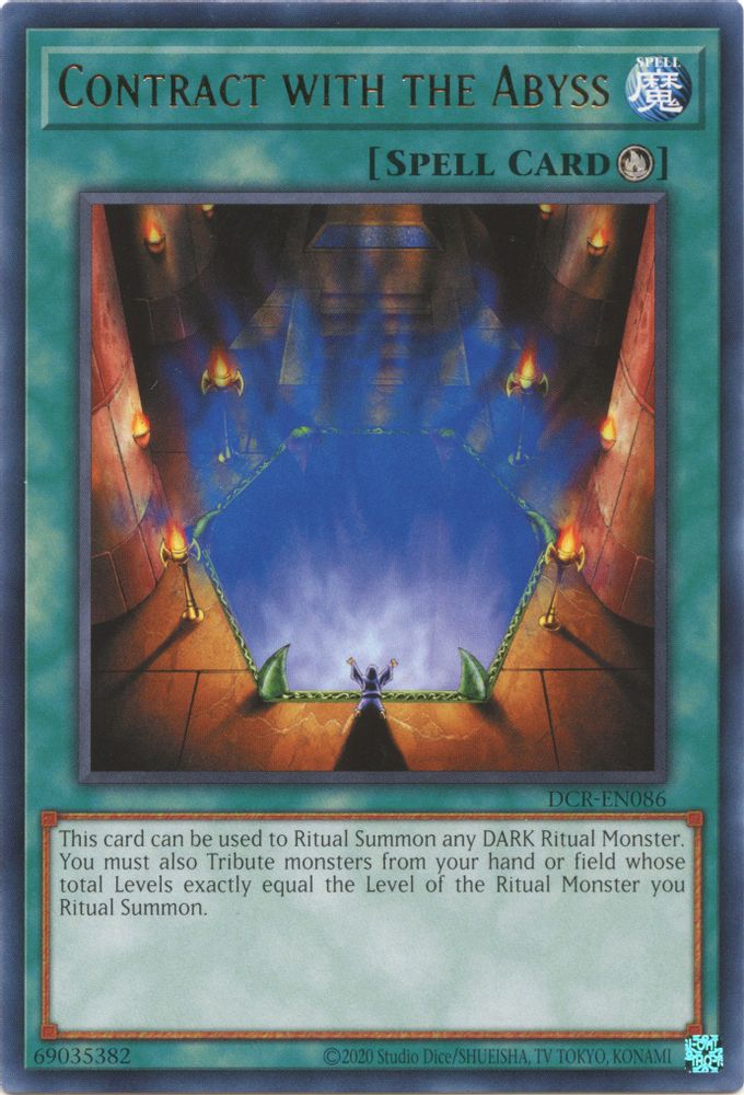 Contract with the Abyss (DCR-EN086) - Rare