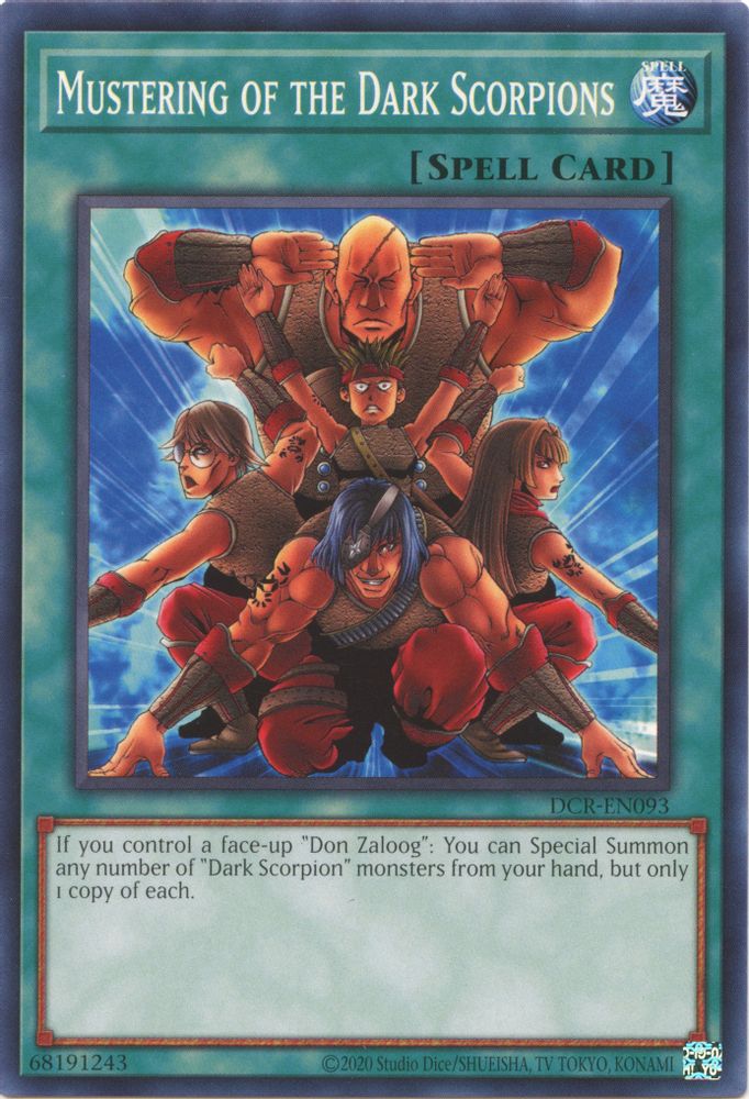 Mustering of the Dark Scorpions (DCR-EN093) - Common