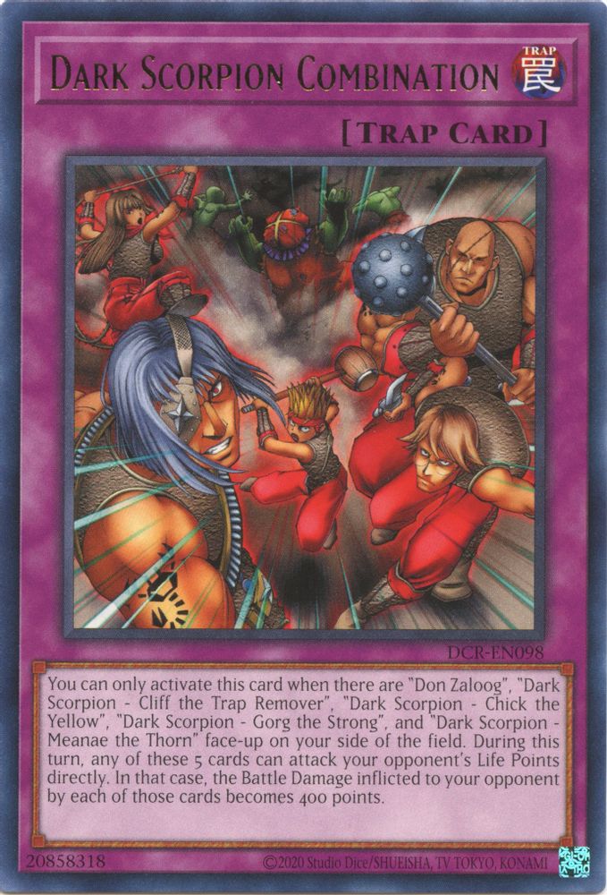 Dark Scorpion Combination (DCR-EN098) - Rare