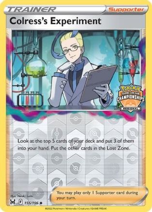 Colress's Experiment (Regional Championships)  - Reverse Holofoil - Promo