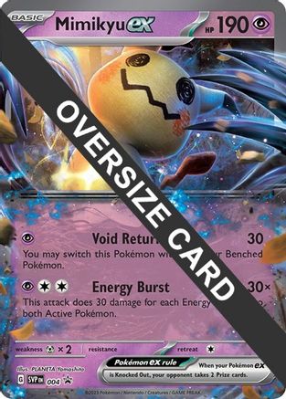 Mimikyu ex 004  - Holofoil - Promo