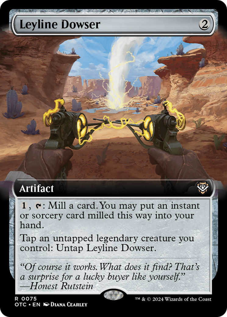 Leyline Dowser (Art étendu) [Commandant des hors-la-loi de Thunder Junction] 