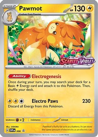 Pawmot (Prerelease) 006  - Holofoil - Promo