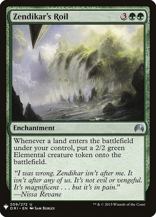 Roulement de Zendikar [Booster mystère] 