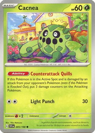 Cacnea 005/198  - Common