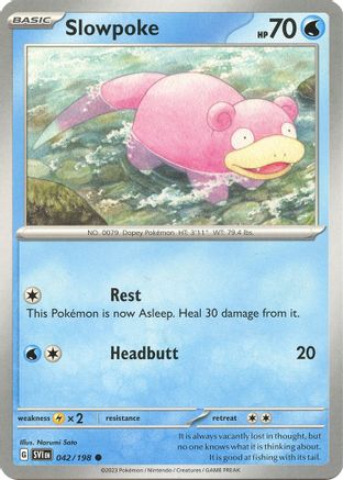 Slowpoke 042/198  - Common