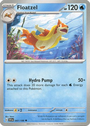 Floatzel 047  - Uncommon