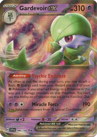 Gardevoir ex 086/198  - Holofoil - Double Rare