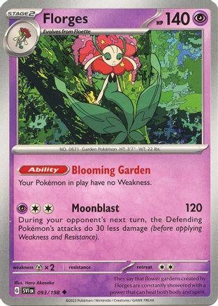 Florges 093  - Uncommon