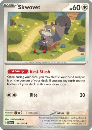Skwovet 151/198  - Common