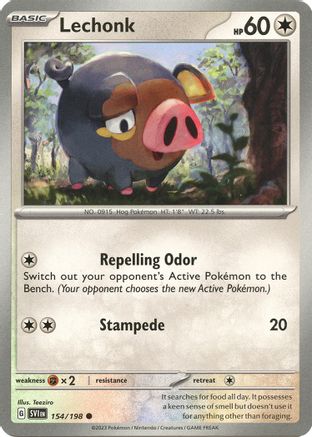 Lechonk 154/198  - Common